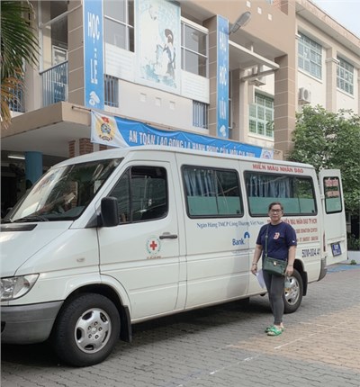 Phòng giáo dục và đào tạo  - hội chữ thập đỏ quận 8 phát động cán bộ quản lý - giáo viên - nhân viên tham gia hiến máu tình nguyện