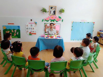 Bé  Tìm đúng màu 