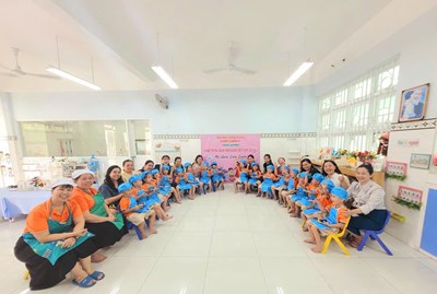 Lớp Chồi 1- Trường Mầm non 5 Thao giảng Chào mừng ngày Nhà giáo Việt Nam 20-11