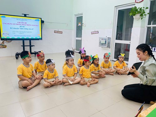 Chuyên đề Ứng dụng số trong hoạt động dạy học tại lớp Mầm 1