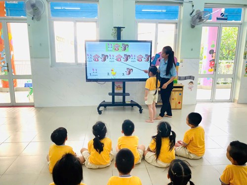 Chuyên đề Ứng dụng số trong hoạt động dạy học tại lớp Chồi 1