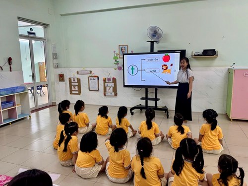 Chuyên đề Thiết kế các hoạt động làm quen chữ viết cho trẻ mẫu giáo tại lớp Lá 2