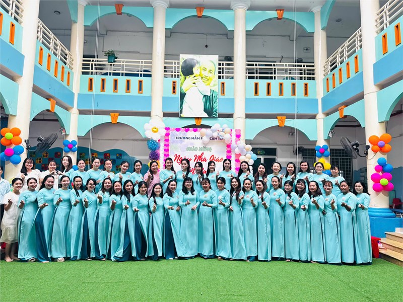 Trường Mầm non Cẩm Tú, Kỷ Niệm 43 Năm Ngày Nhà Giáo Việt Nam (20/11/1982 - 20/11/2025)