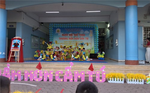 Ngày hội thể thao trường mầm non cẩm tú