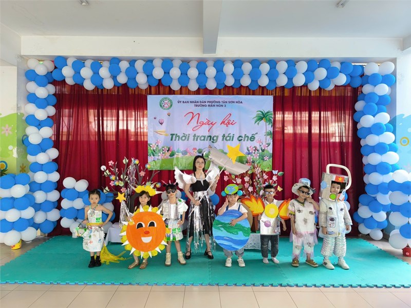 Thời trang tái chế - Lớp 5-6 tuổi(1)